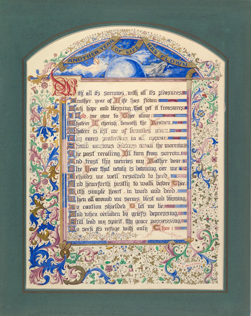 Ein weiteres Jahr des Lebens ist vergangen, 1830-62 von Freeman Gage Delamotte