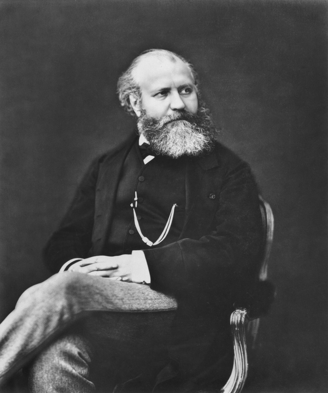 Charles-Francois Gounod (1818-93) Ende des 19. Jahrhunderts von French Photographer