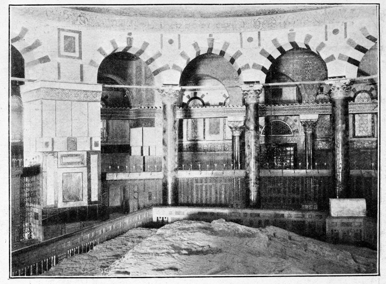 Innenraum der Omar-Moschee, aus Jerusalem von Charles Diehl von French Photographer