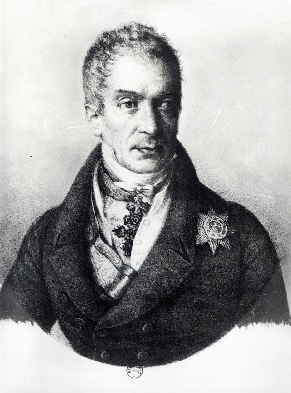 Klemens Wenzel Nepomuk Lothar, Fürst von Metternich-Winneburg von French School