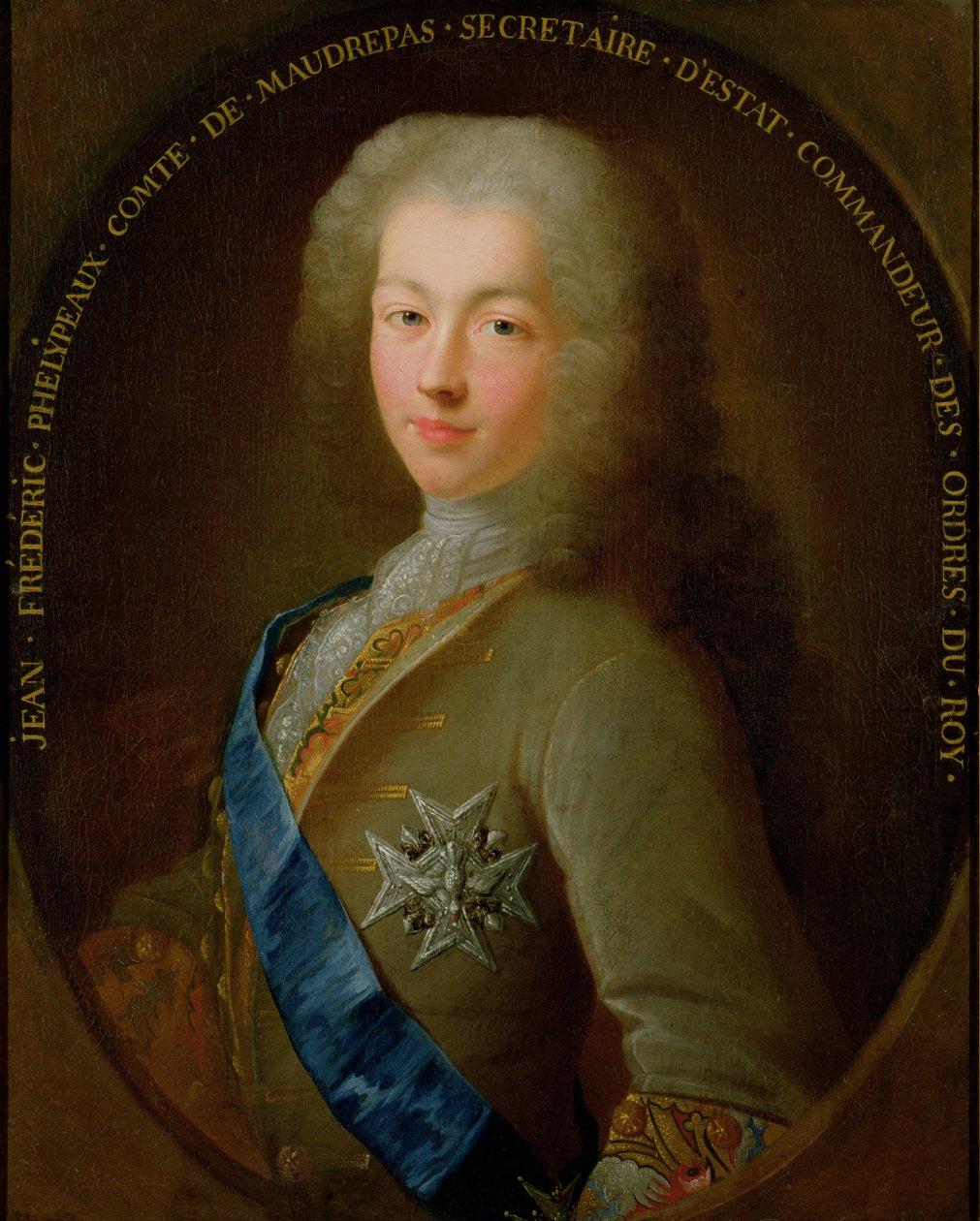 Porträt von Jean Frederic Phelypeaux (1701-81), Graf von Maurepas von French School