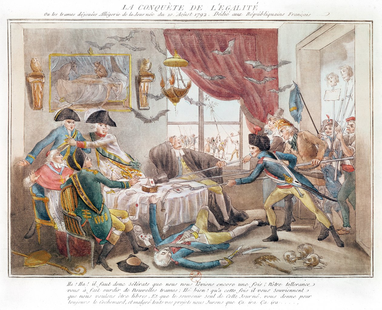 Der Sieg der Gleichheit von French School