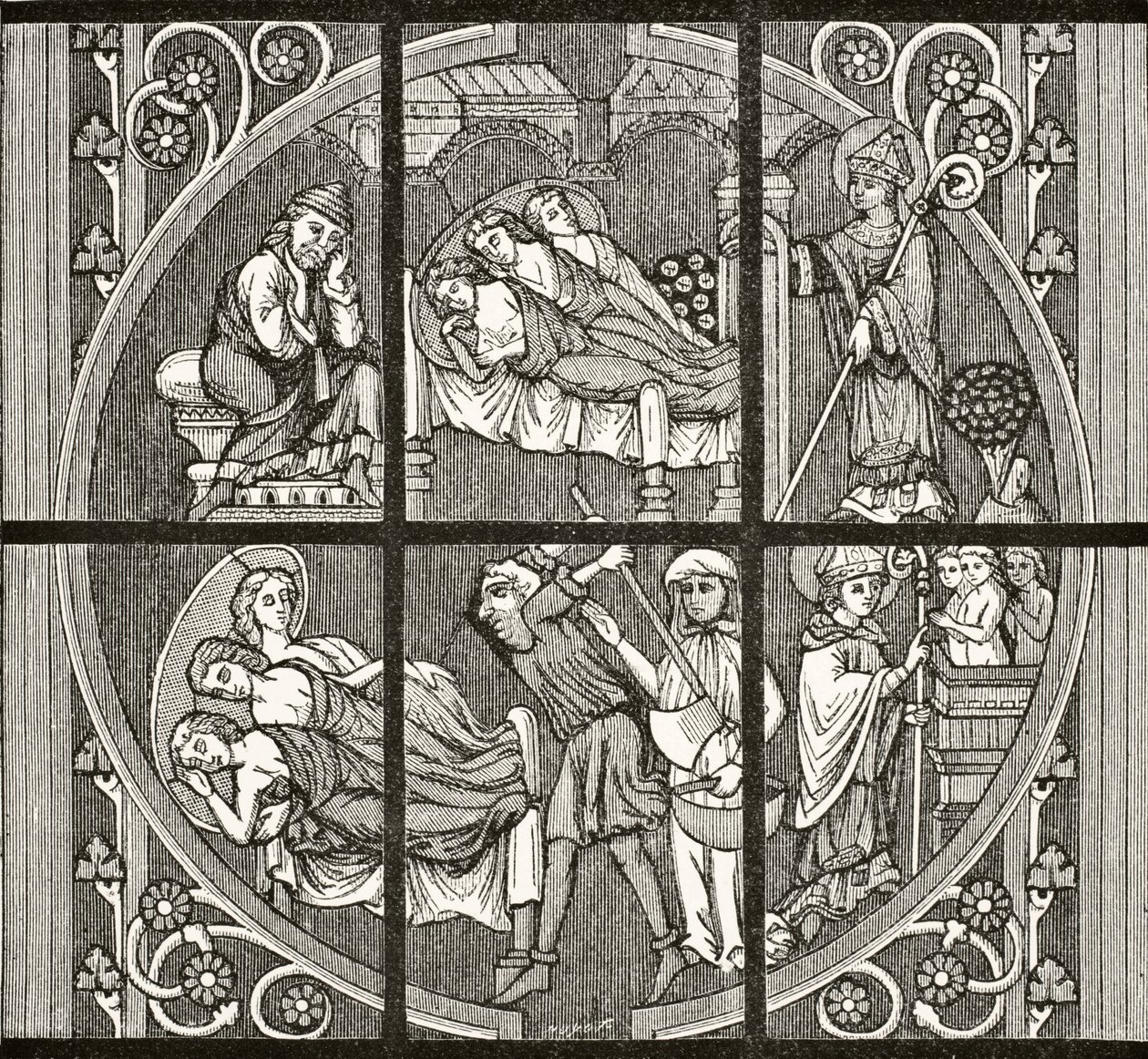 Die Legende des Heiligen Nikolaus, aus 