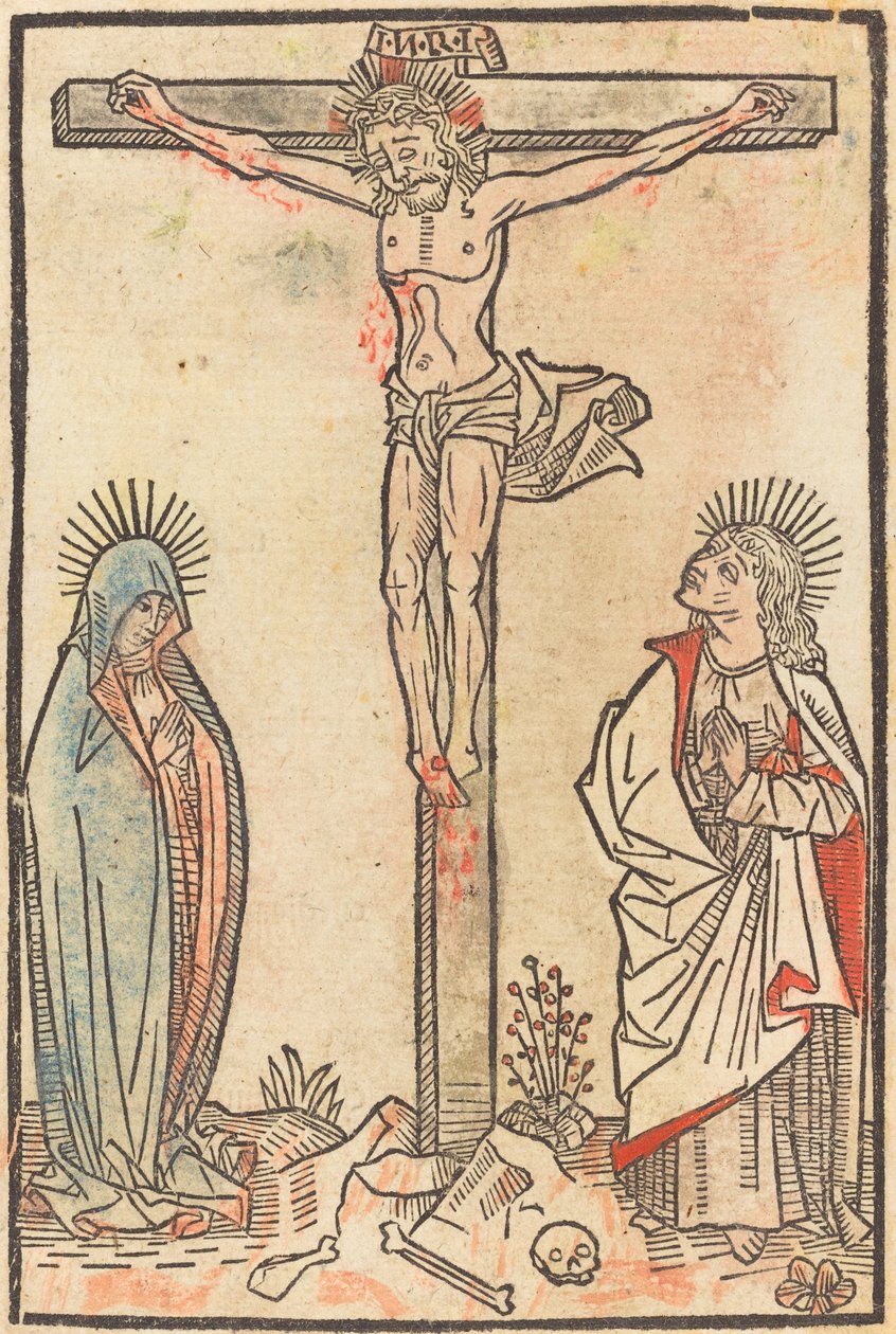 Christus am Kreuz von French 15th Century