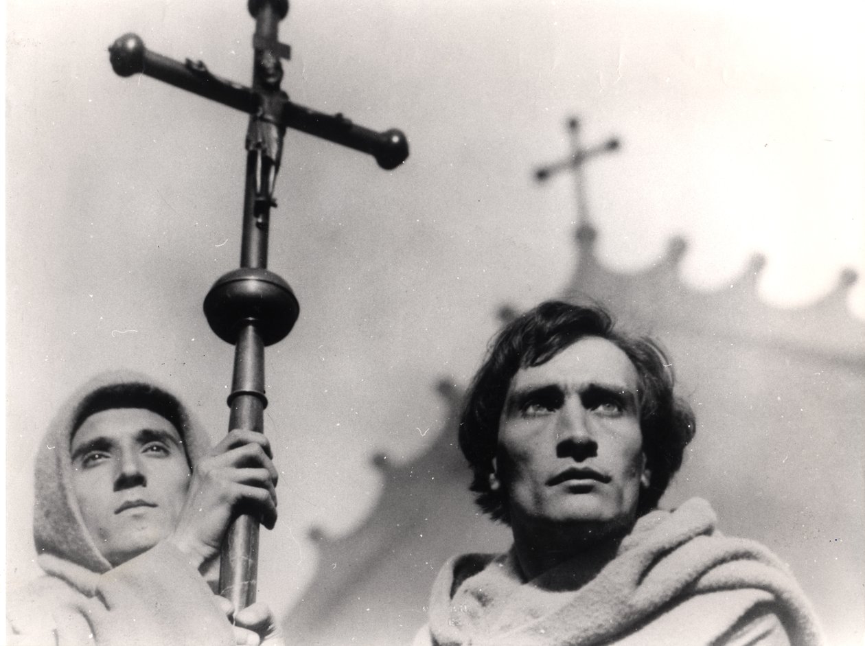 Antonin Artaud (1896-1948) im Film Die Passion der Jungfrau von Orléans von Carl Theodor Dreyer (1889-1968), 1928 von French Photographer