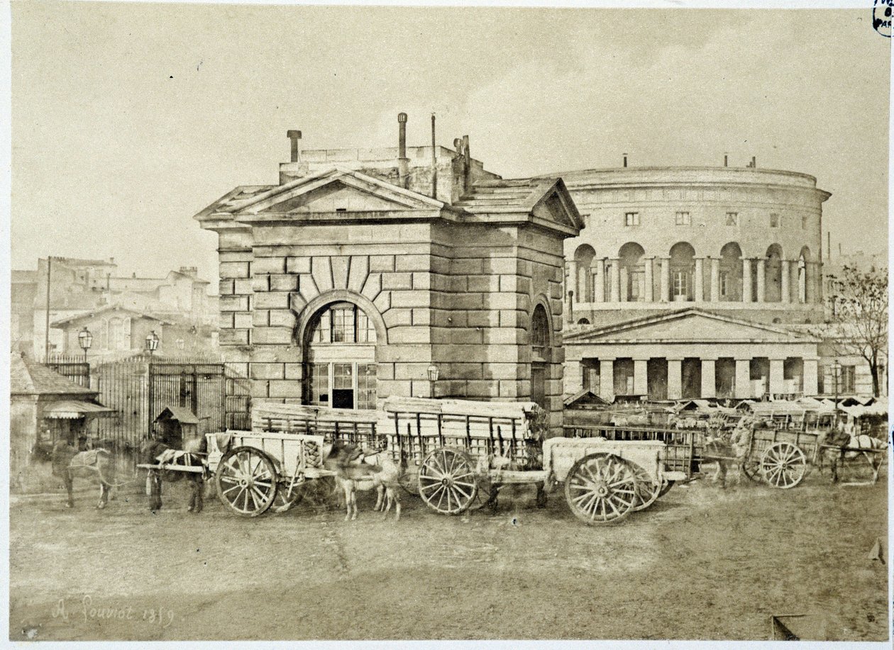 Barriere de Pantin la Villette in „Die Barrieren von Paris“ Fotografie von Gouviot von French Photographer