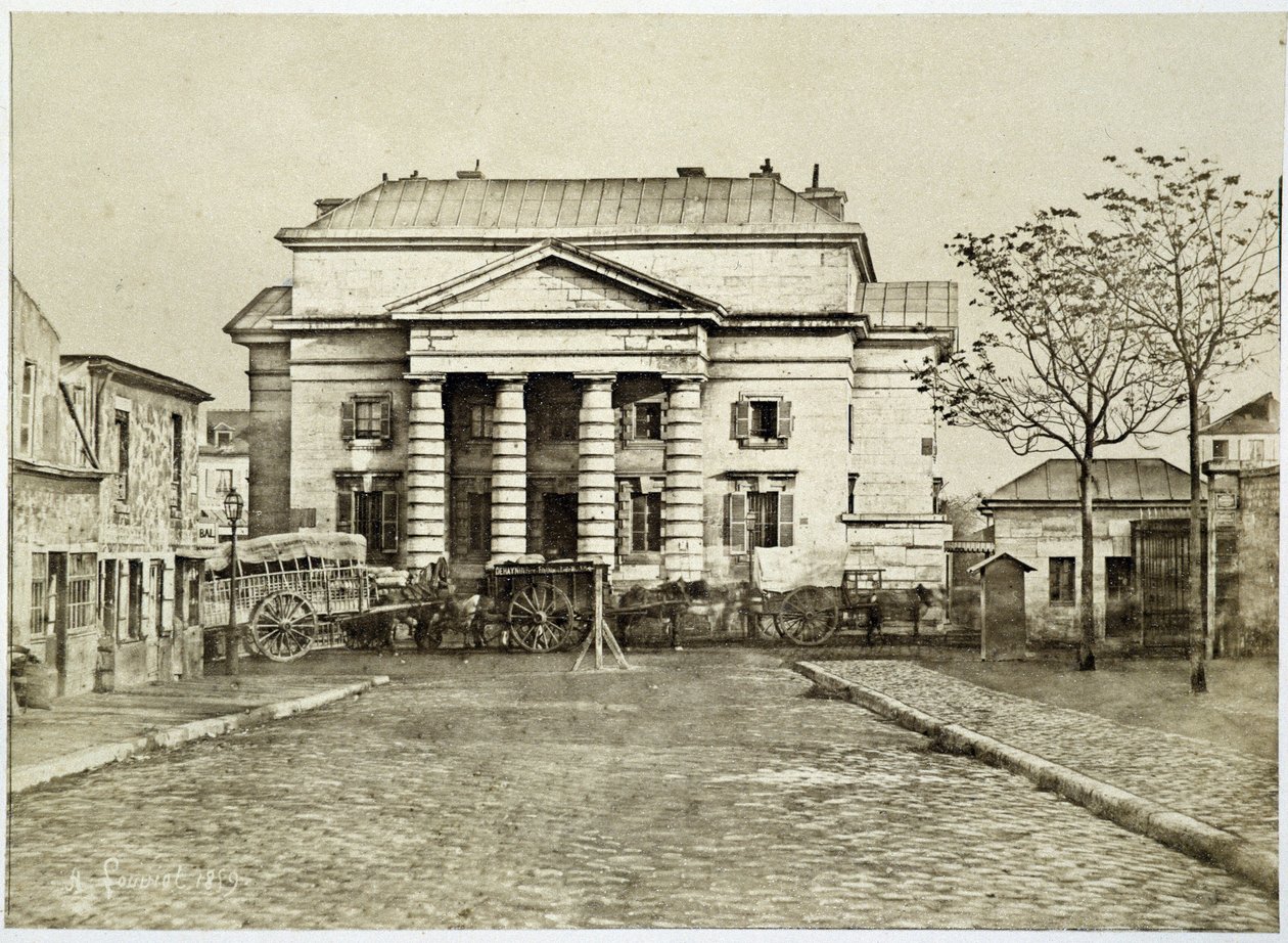 Barriere de Saint Denis in „les barrieres de Paris“ Fotografien von Gouviot von French Photographer