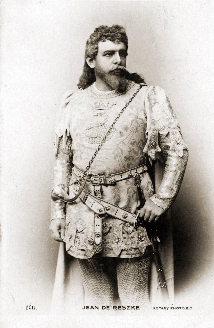 Jean de Reszke als Romeo in der Oper Romeo et Juliette von Charles François Gounod von French Photographer