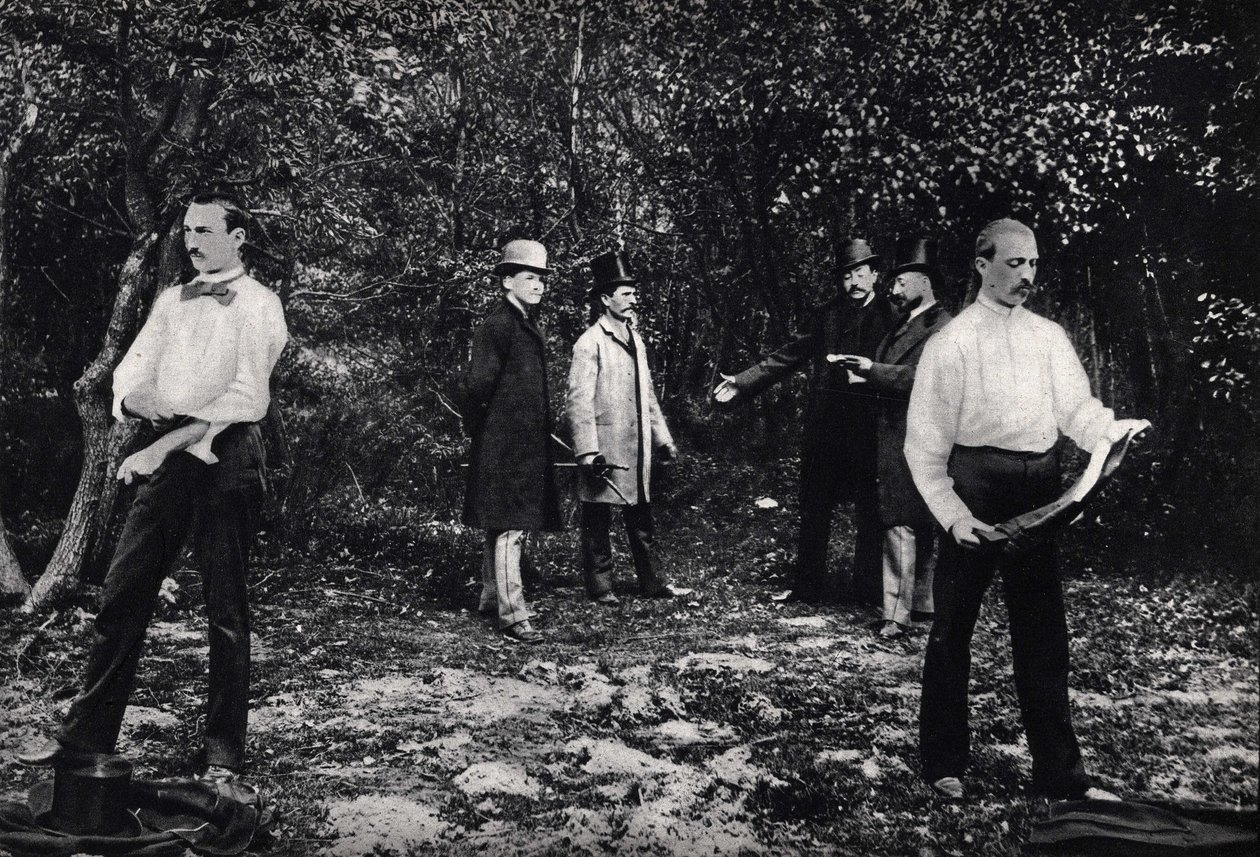 Fotografische Inszenierung: das Duell mit dem Spee von French Photographer