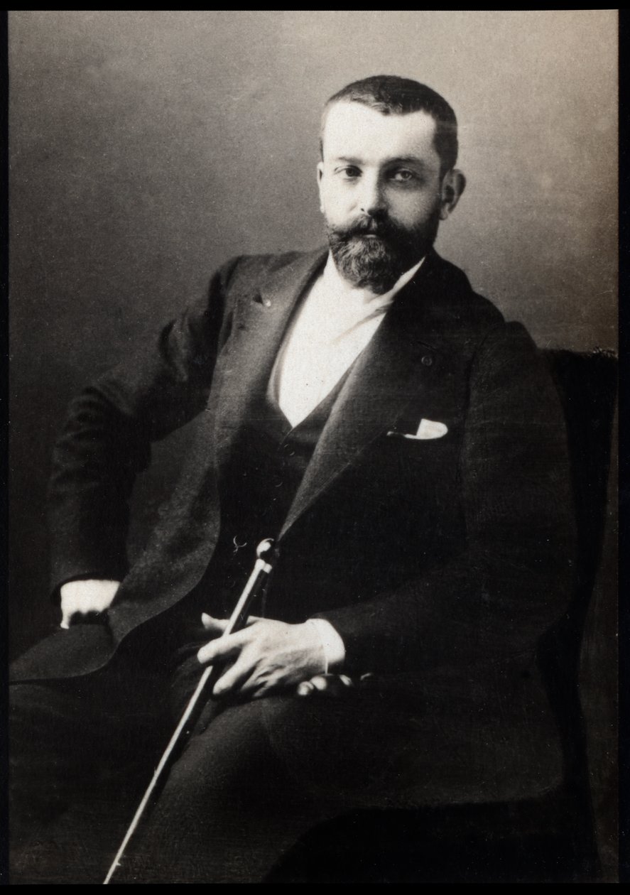 Porträt von Henri Gervex (1852-1929), französischer Maler von French Photographer
