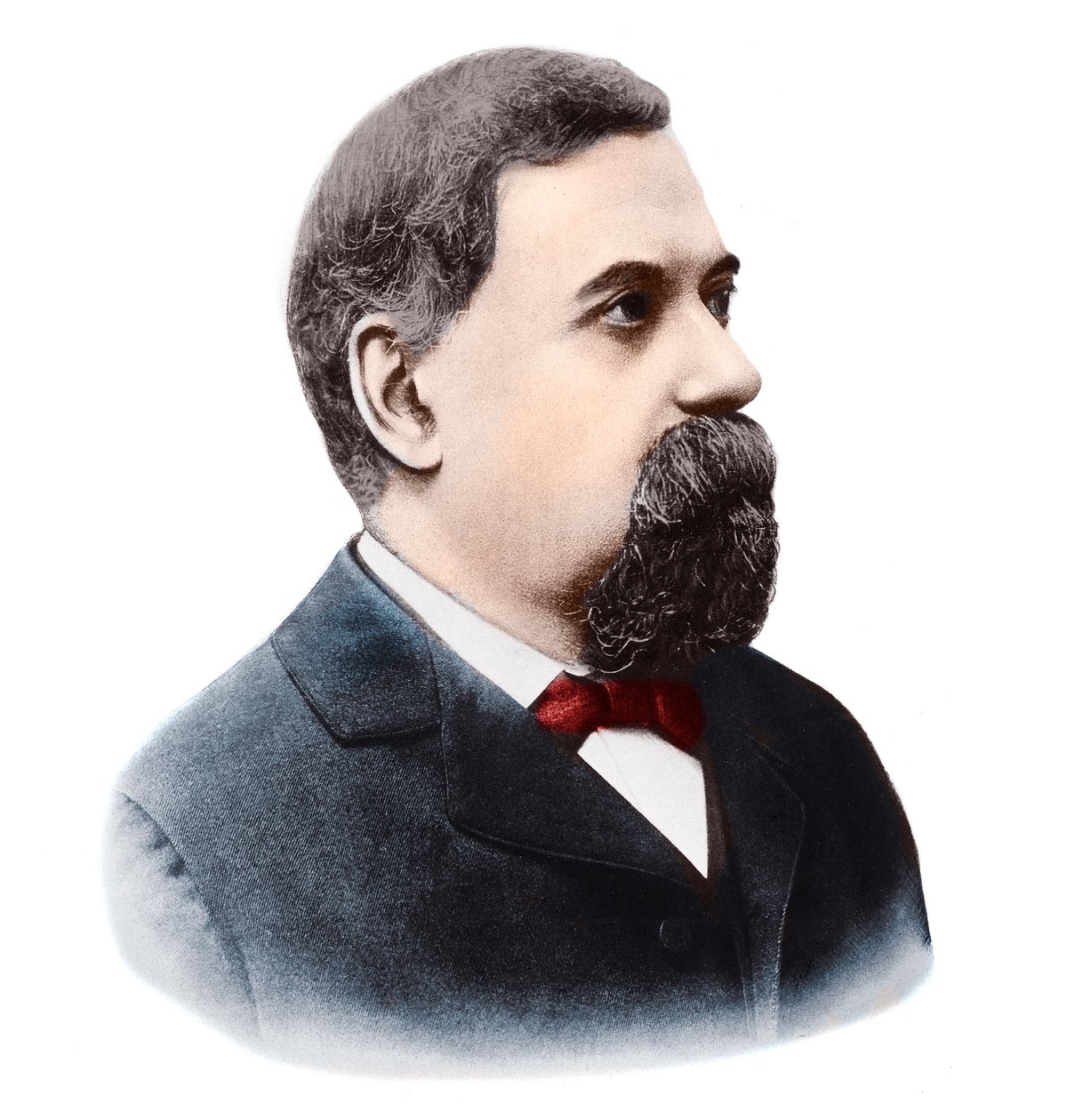 Porträt von Giovanni Schiaparelli (1835-1910), italienischer Astronom von French Photographer