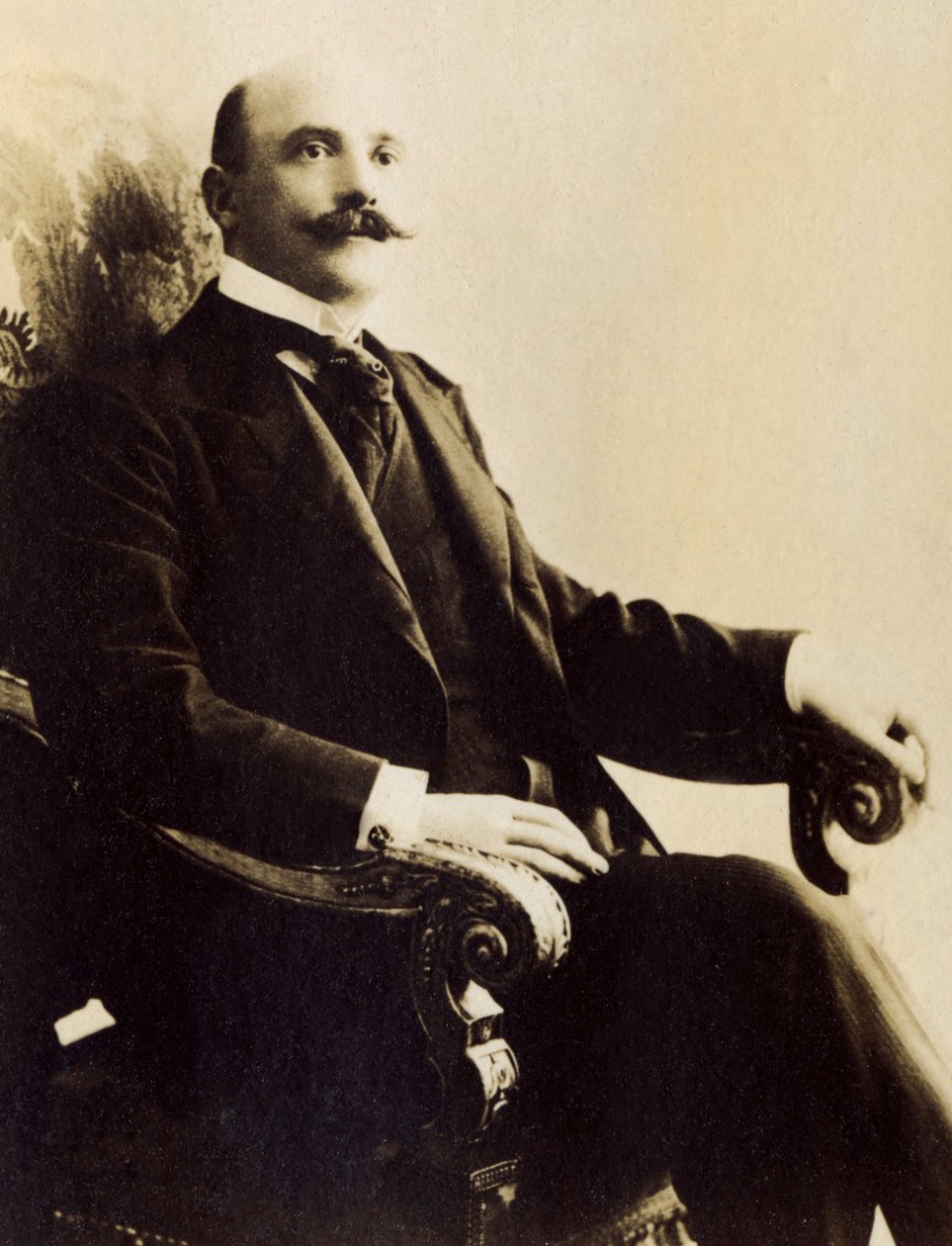 Porträt von Joseph Caillaux (1836-1944), französischer Politiker von French Photographer