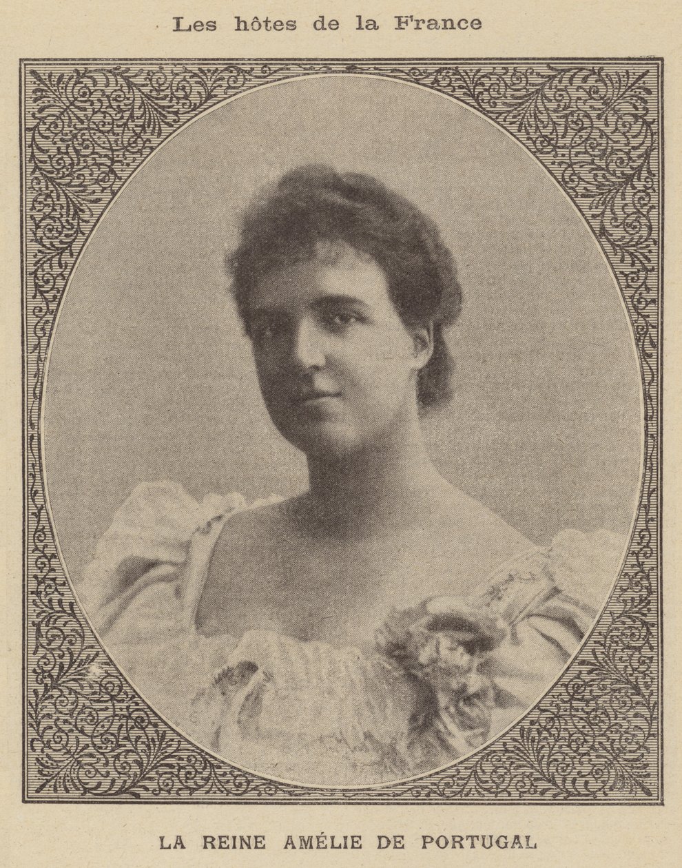 Amelie von Orléans, Königin von König Carlos I. von Portugal von French School