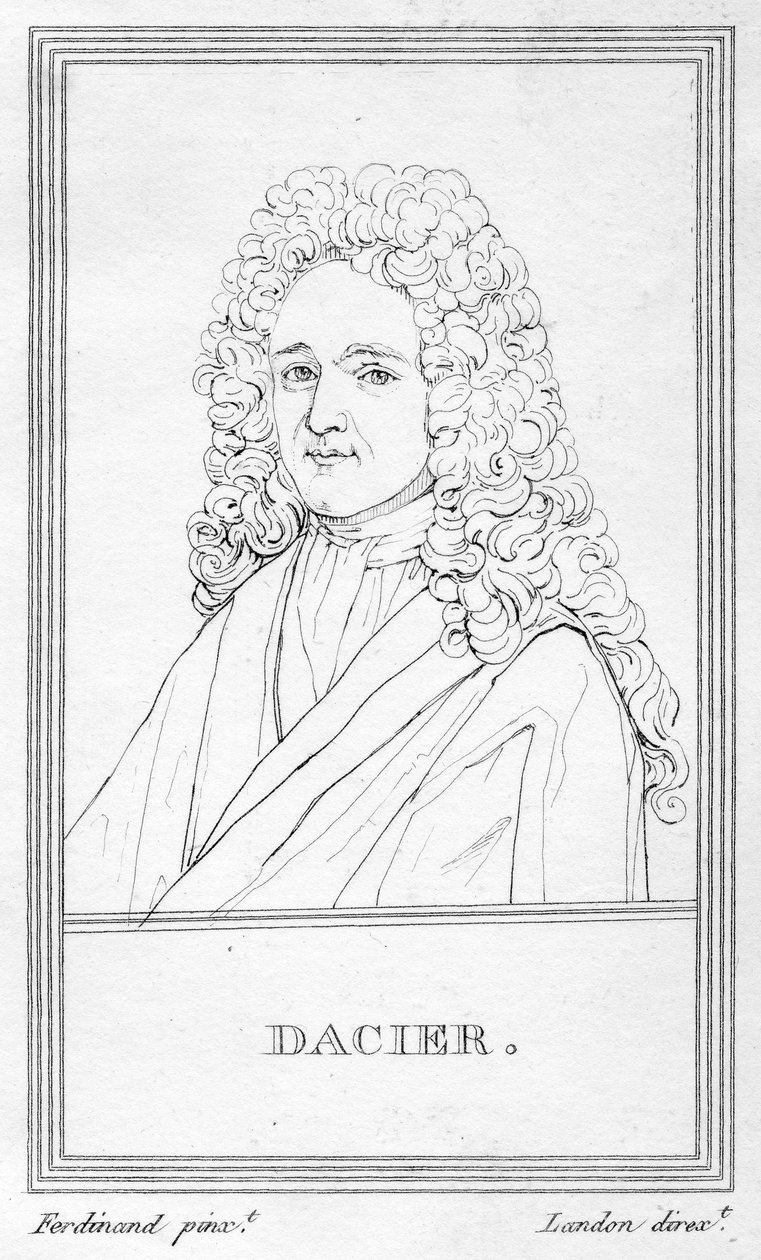 Andre Dacier, 1805-11 von French School