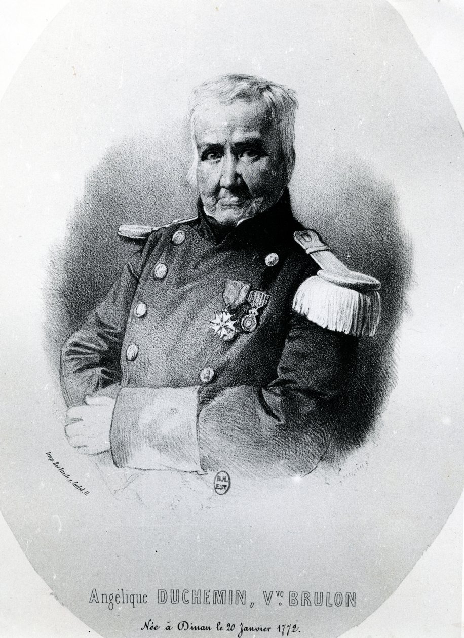 Angelique Duchemin, Druck von R. Bertants, ca. 1848 von French School