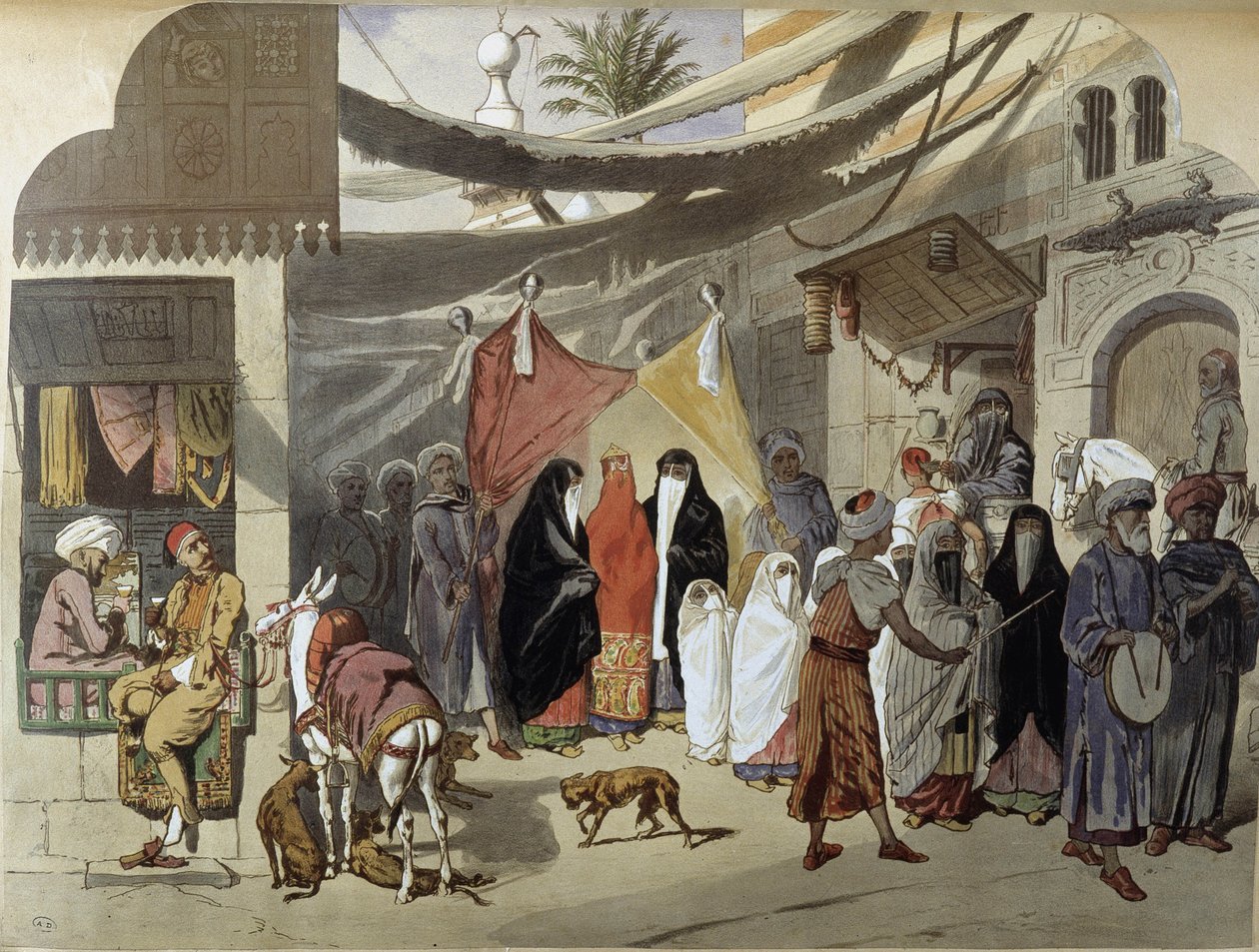 Arabische Hochzeit in Kairo von French School