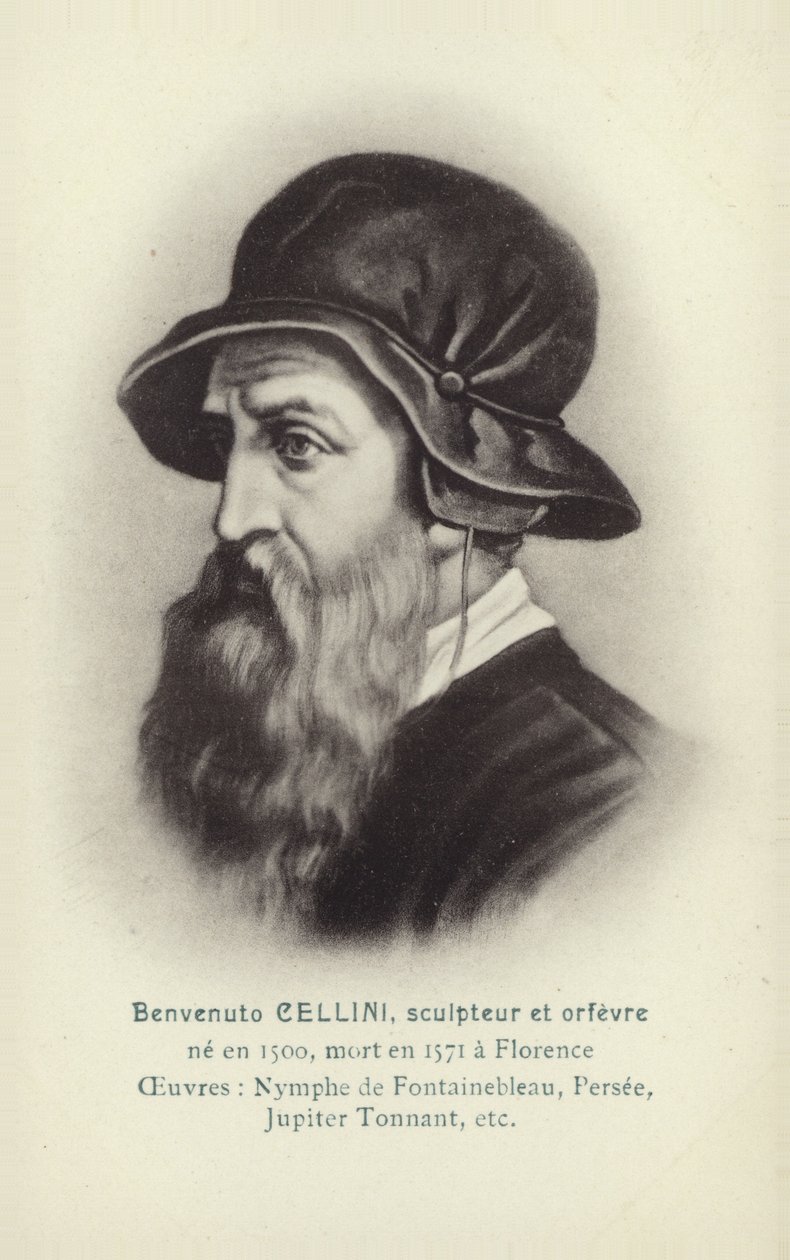Benvenuto Cellini, italienischer Bildhauer und Goldschmied von French School