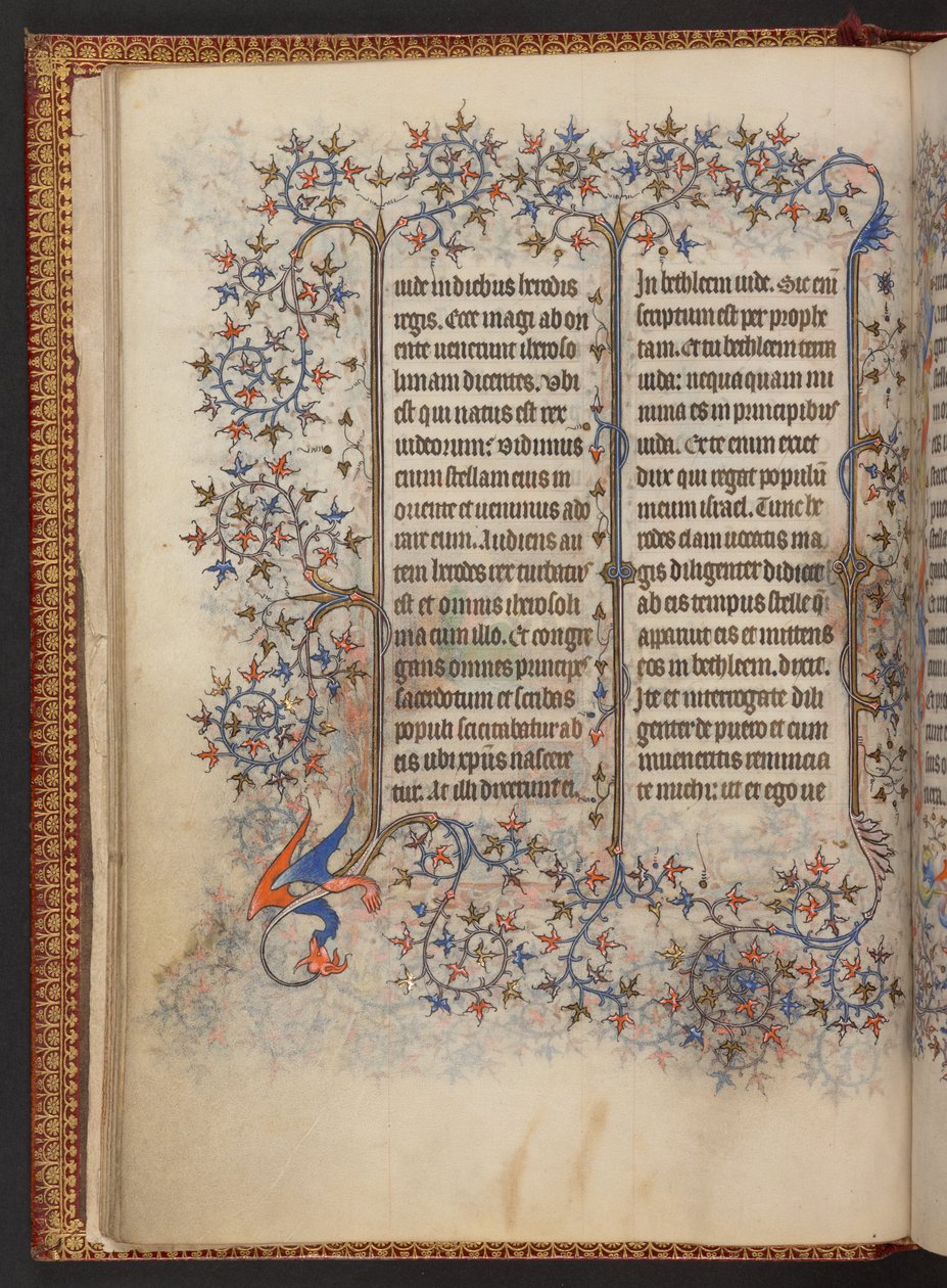 Stundenbuch, Add MS 32454 f.11v, Frankreich von French School