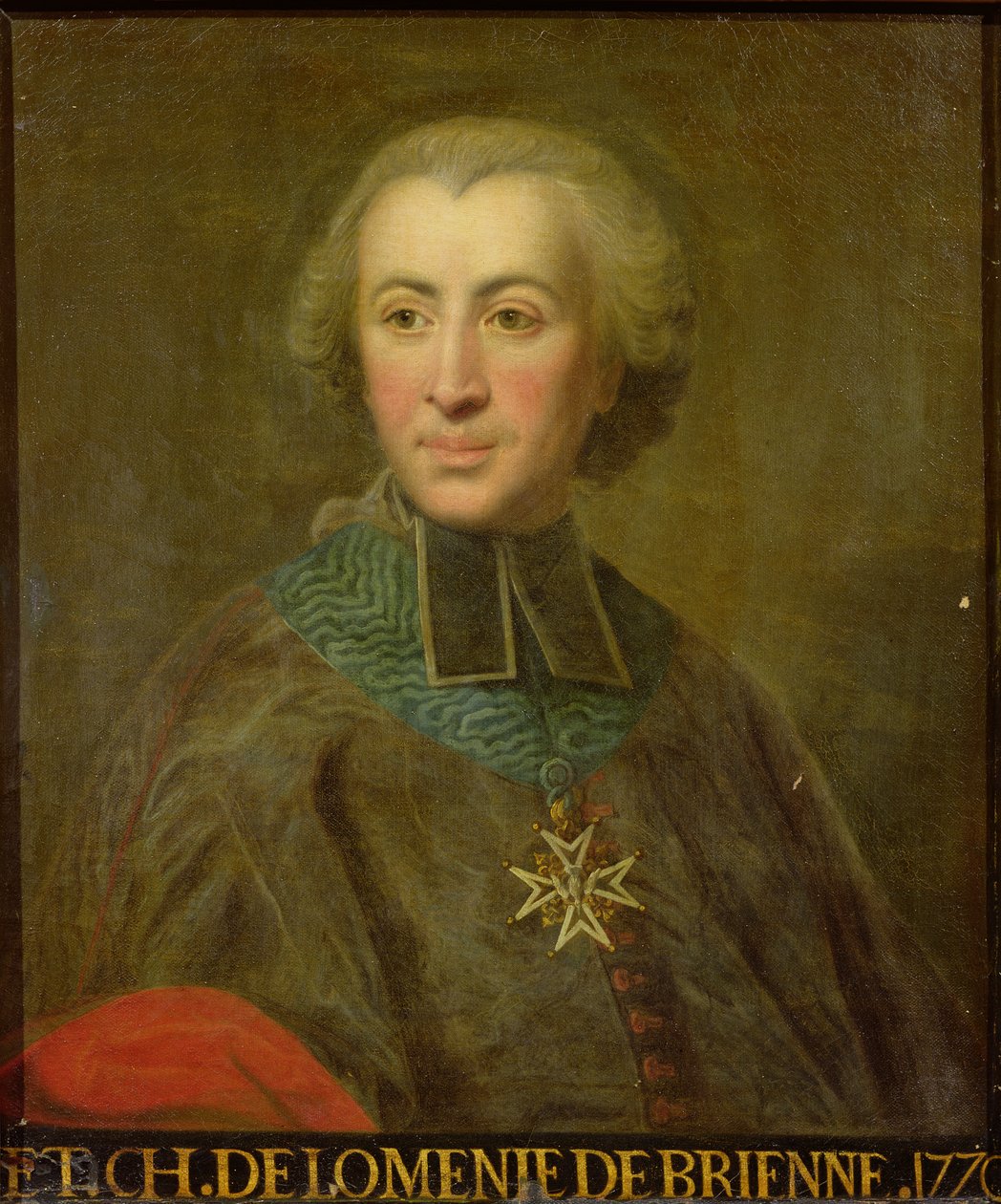 Kardinal Etienne-Charles de Lomenie de Brienne (1727-94) von French School