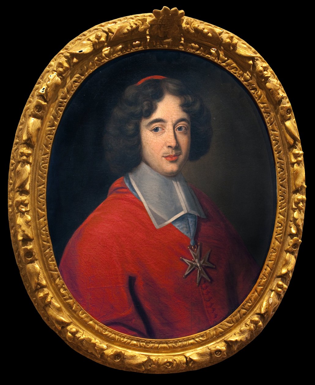 Kardinal de Bouillon, Abt von Tournus von 1660 bis 1715, Initiator des Baus des Hôtel-Dieu von French School