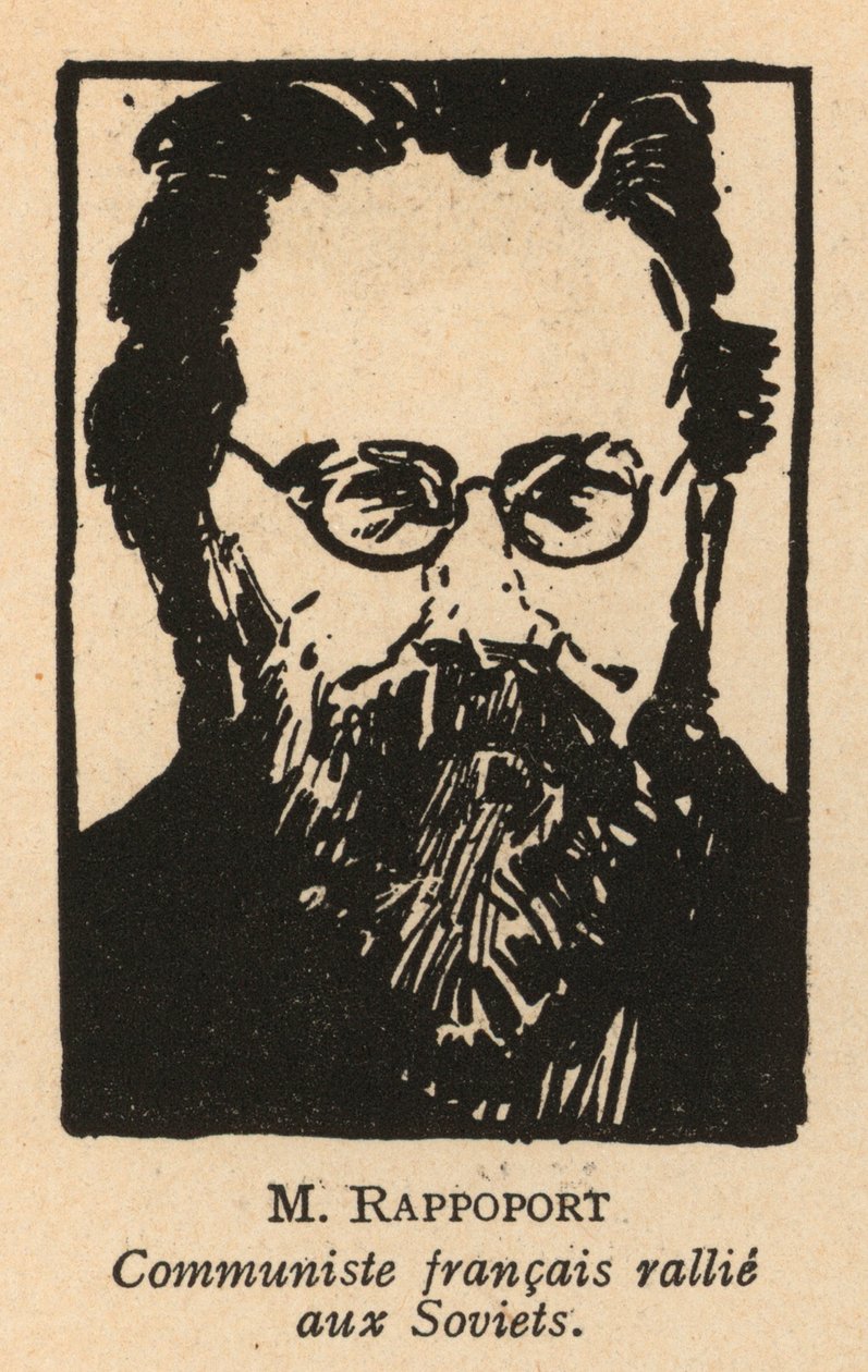 Charles Rappoport, litauisch-französischer kommunistischer Politiker von French School
