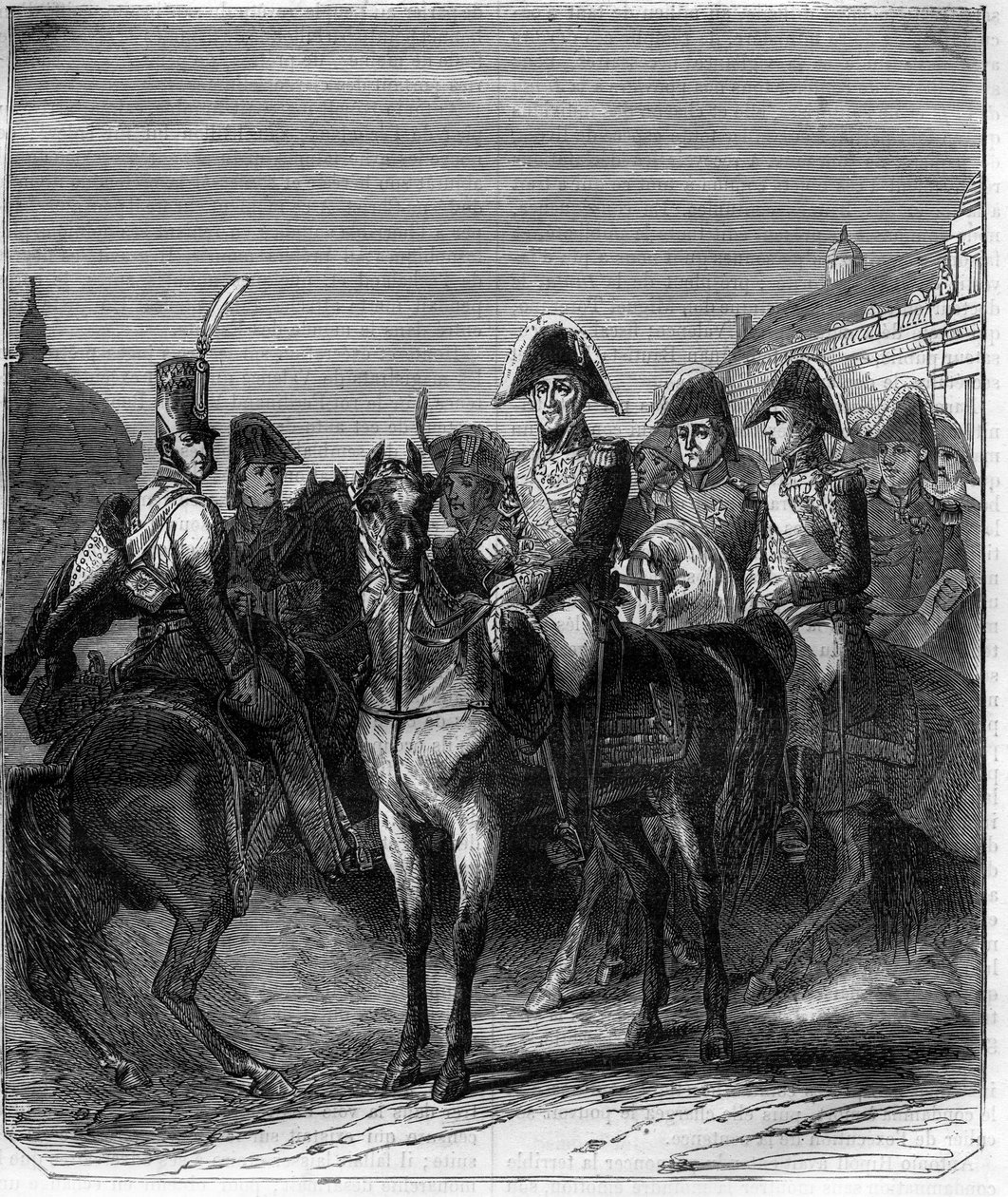 Karl X. (1757-1836), König von Frankreich. Gravur in „Histoire des Papes-Rois-Reines und Kaiser durch die Jahrhunderte“ von Maurice Lachatre von French School