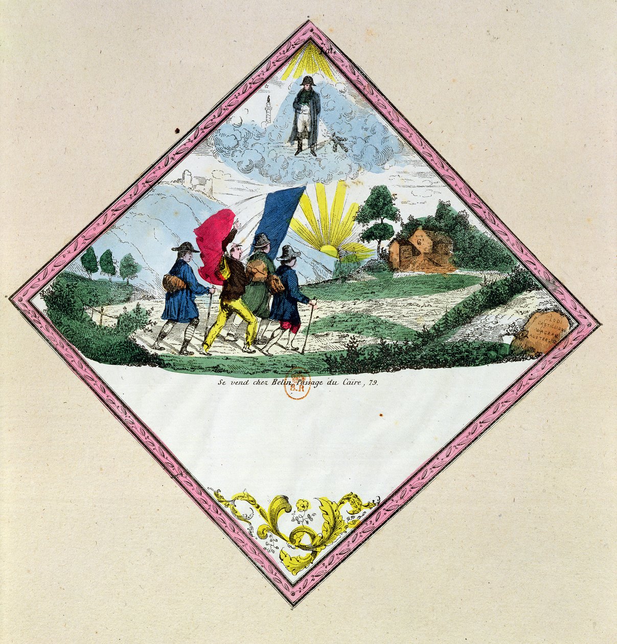 Einberufungserinnerung, 1848 von French School