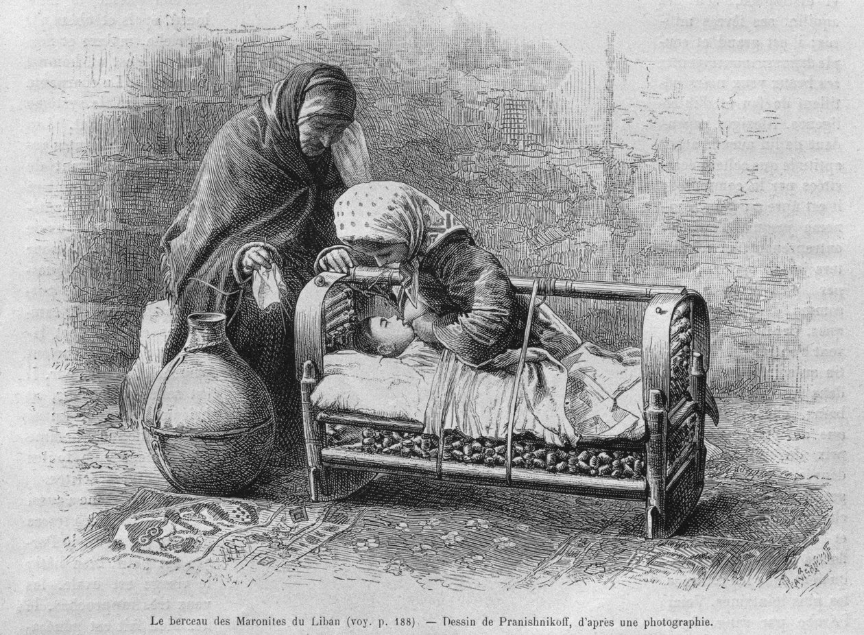 Wiege der Maroniten, aus La Syrie d