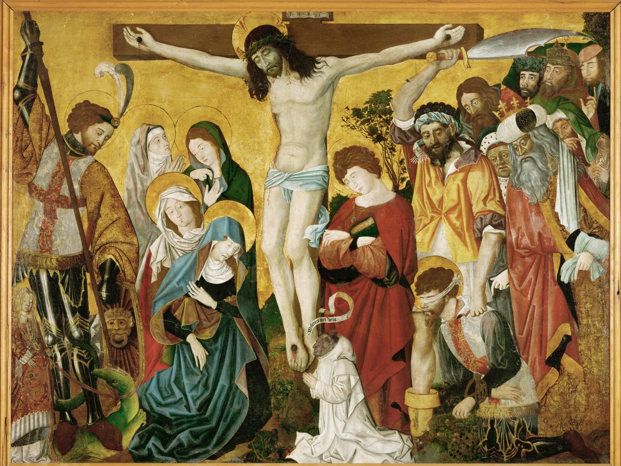 Kreuzigung, Altar des Heiligen Georg von French School