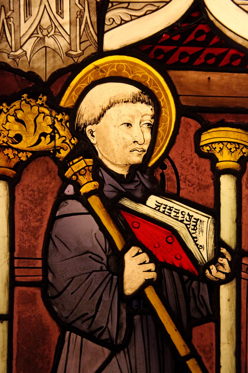 Der Hl. Bernhard, ursprünglich aus dem Oberrhein von French School