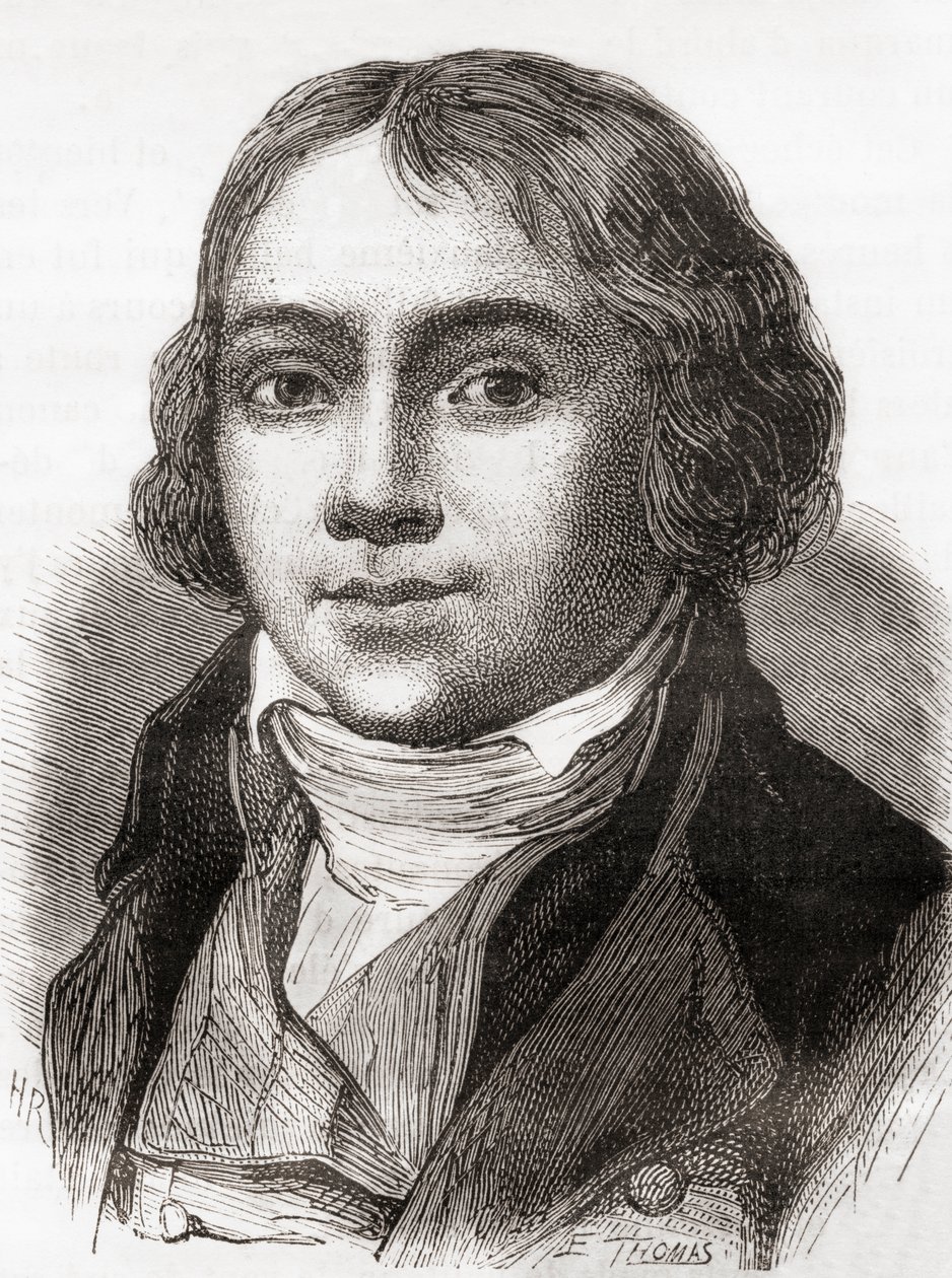 Doktor John Potain, aus Les Merveilles de la Science, veröffentlicht um 1870 (Stich) von French School