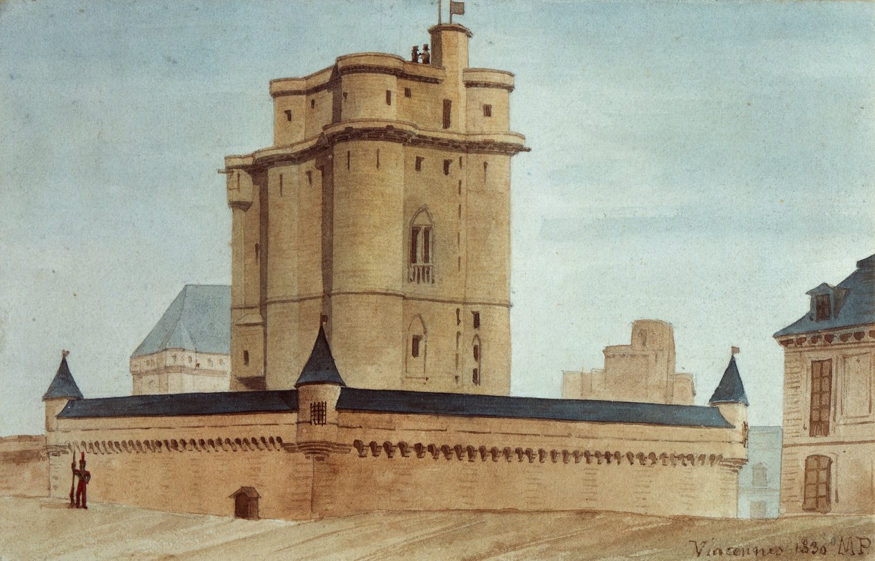 Kerker des Schlosses von Vincennes von French School