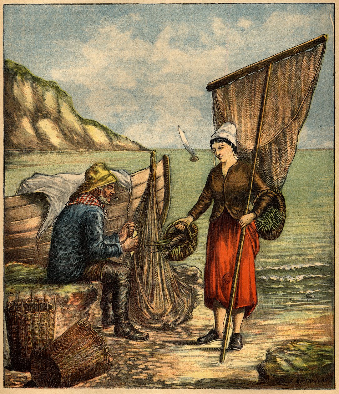 Gravur in „La Terre Illustrée“ Nr. 86 vom 23. Juni 1892 von French School