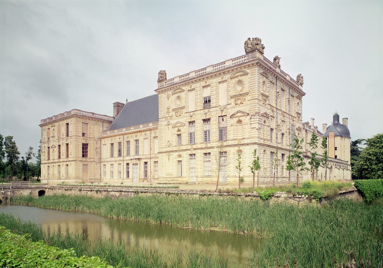 Außenansicht des Schlosses, gebaut 1518-49 von French School