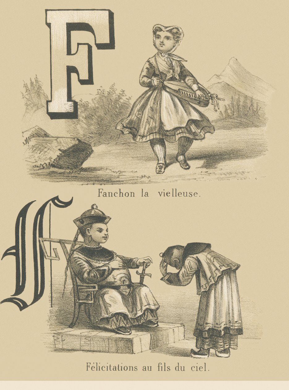 F: Fanchon der alte Mann / Glückwünsche an den Sohn des Himmels von French School