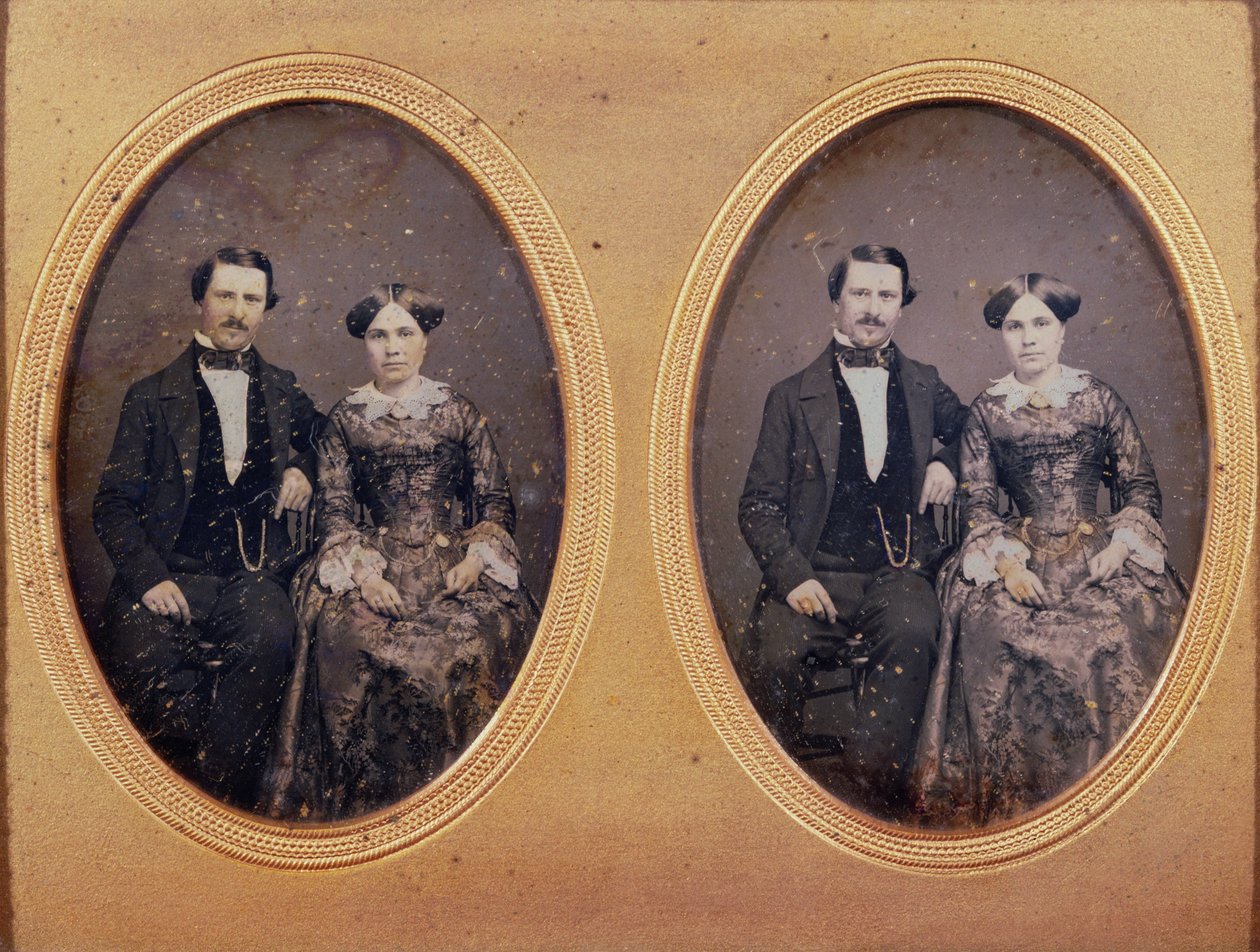 Familiengruppe, ca. 1840 von French School
