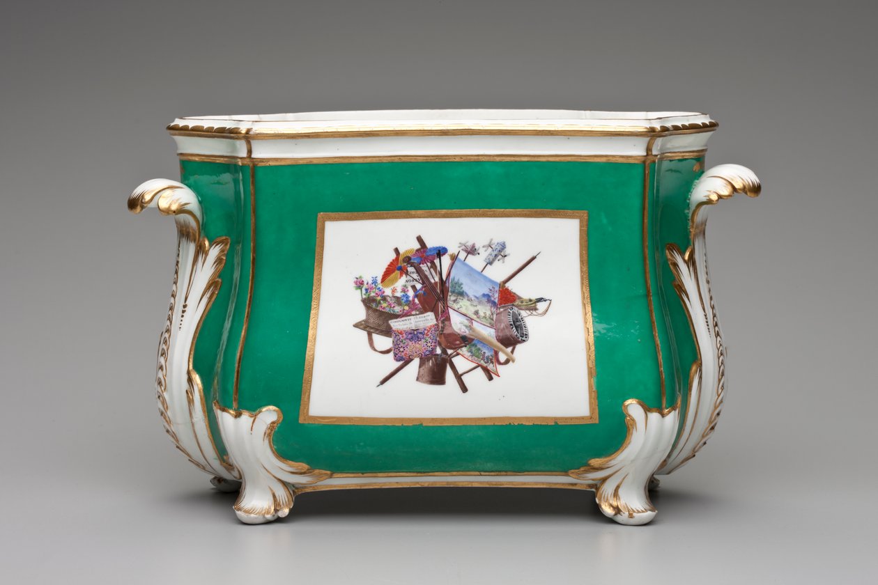 Blumenvase, Sevres Porzellanmanufaktur von French School