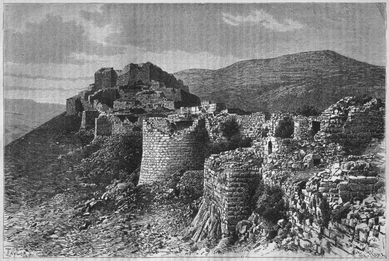 Festung von Baniyas, aus La Syrie d
