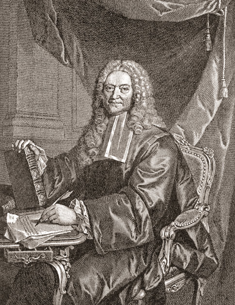 François Chicoyneau, 1672 - 1752. Französischer Arzt und Chefarzt von König Ludwig XV. Aus Les Heures Libres, veröffentlicht 1908. von French School