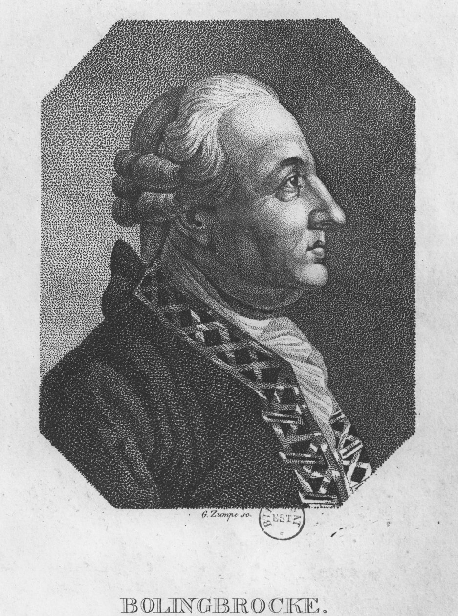 Henry St John, Lord Bolingbroke (Gravur) von French School