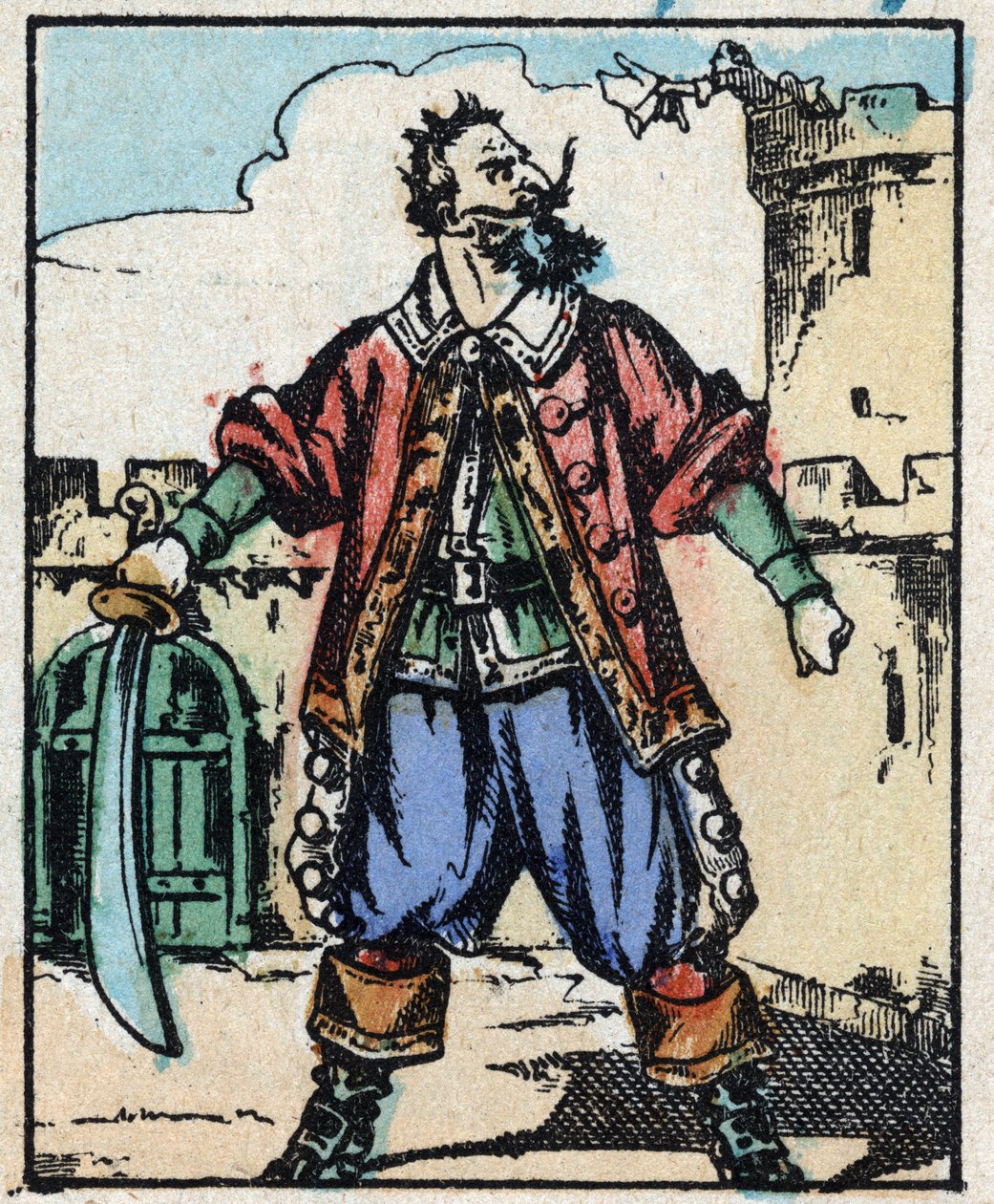 Illustration für „Blaubart“ von French School