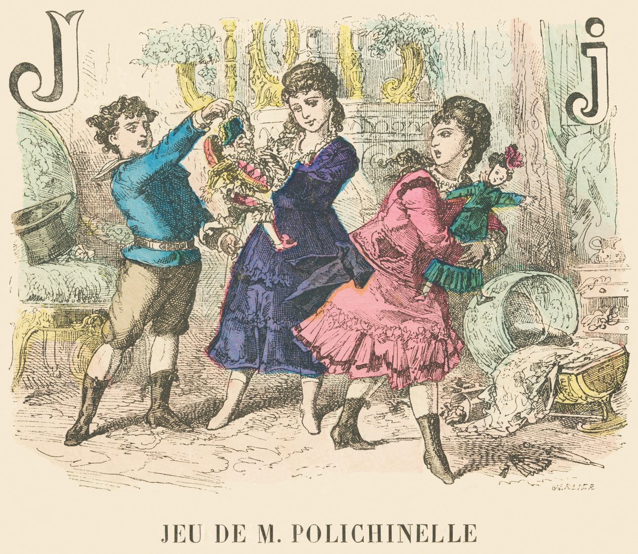 J: Spiel von M Polichinelle von French School
