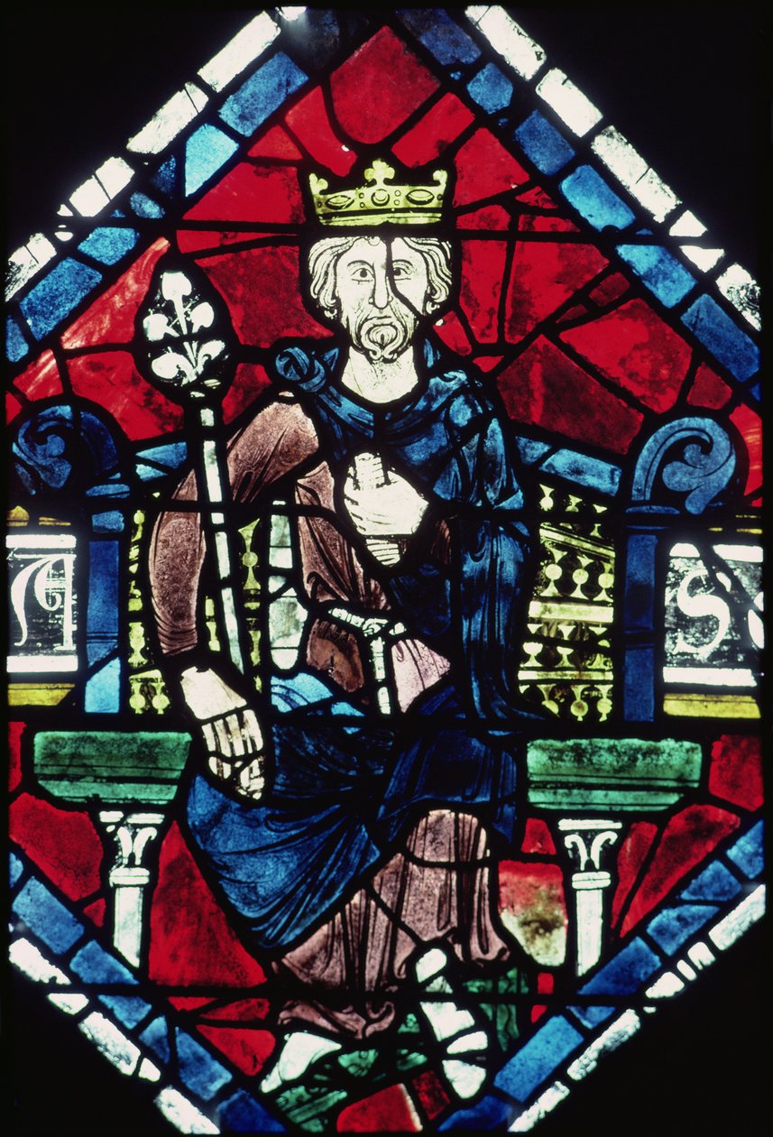 König von Juda (Detail) von French School