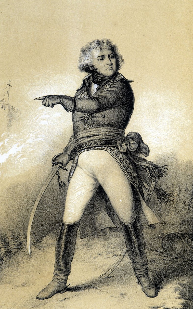 Klèber - in "Galerie historique de la Revolution francaise" von French School