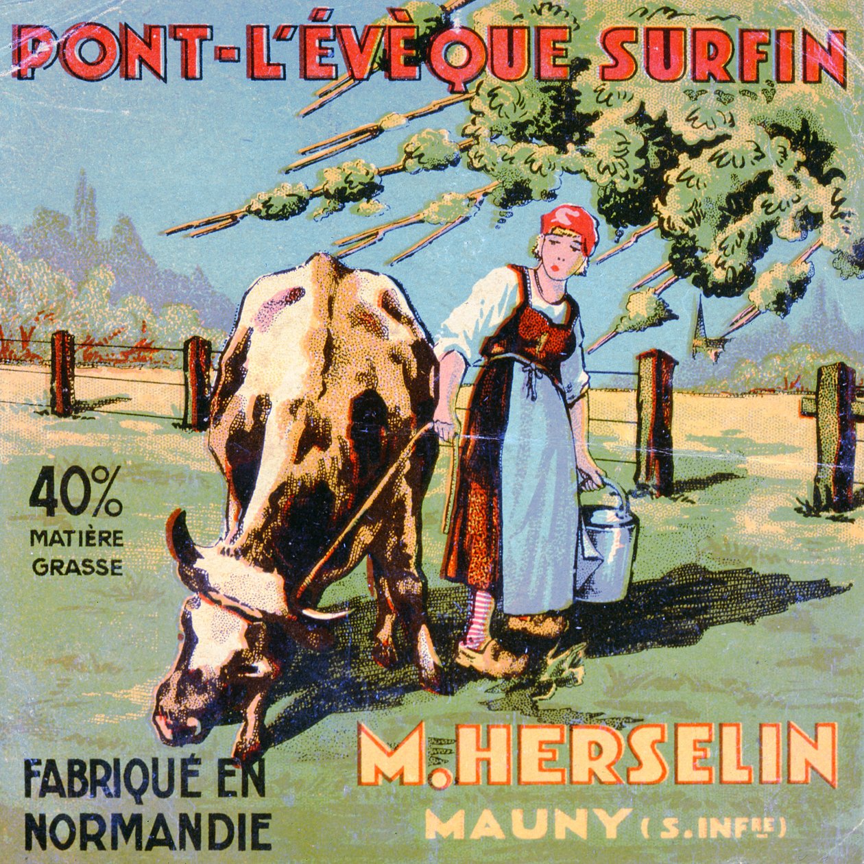 Etikett für Pont-l