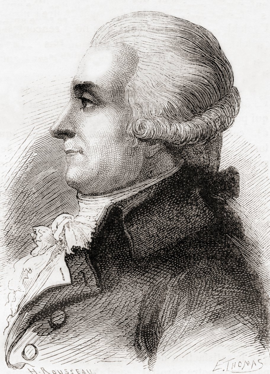 Louis-Bernard Guyton, Baron de Morveau, aus Les Merveilles de la Science, veröffentlicht um 1870 von French School