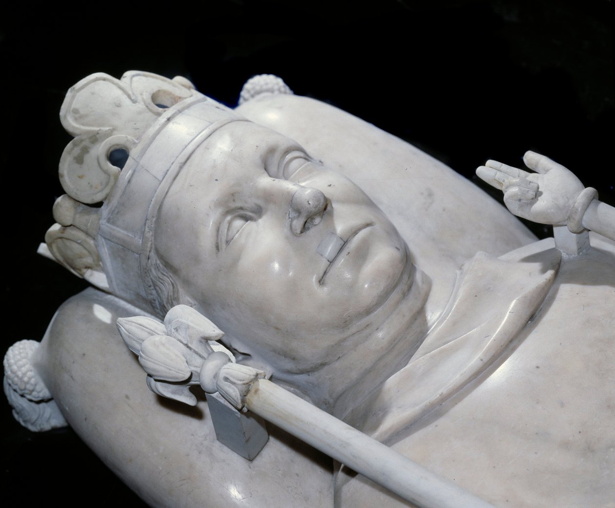 Liegender König Karl VI. (1368-1422) Basilika von Saint Denis von French School
