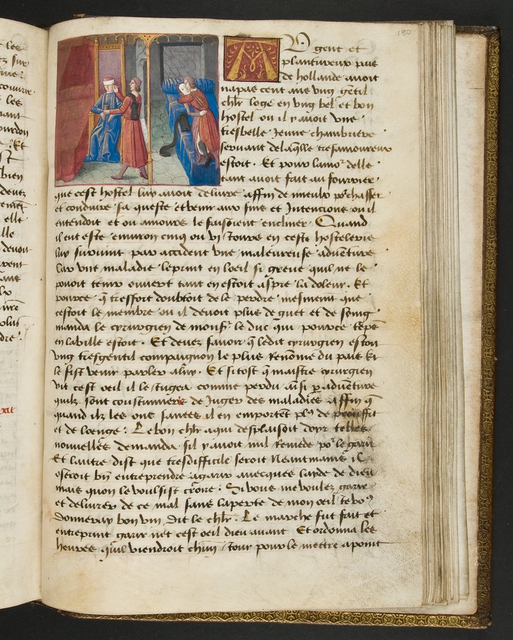 Seite aus Cent Nouvelles Nouvelles, c.1461-62 von French School