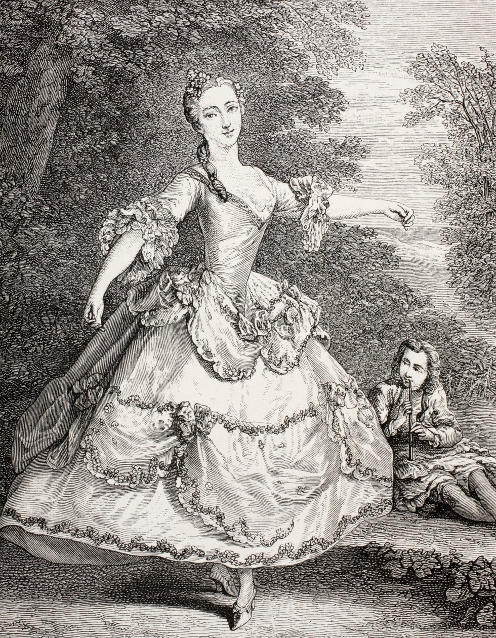 Marie Salle, 1875 von French School
