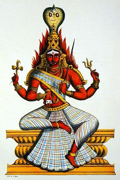 Marriyammai, graviert von C.sde Motte (1785-1836) von French School